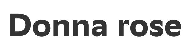 Donna rose